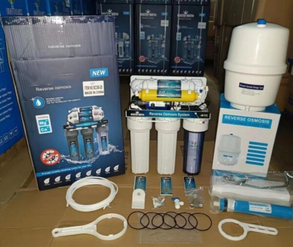 فلتر الماء المنزلي 5 او 6 مراحل healthy water