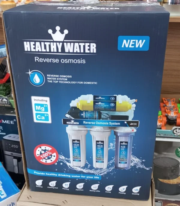 فلتر الماء المنزلي 5 او 6 مراحل healthy water